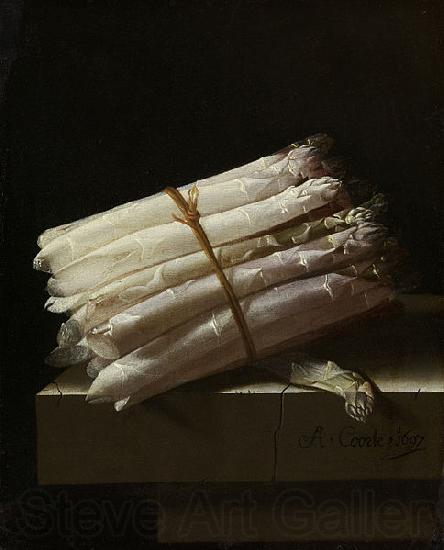 Adriaen Coorte Still Life with Asparagus.